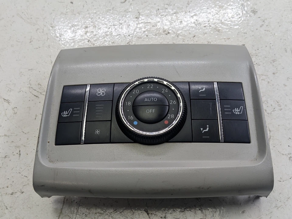 MERCEDES-BENZ R CLASS R320 W251 REAR HEATER CONTROL PANEL A1648700289 - Image 1 of 4