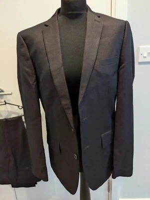 Traje de hombre French Connection Malbec/Bugundy 40R Foto 1 de 4