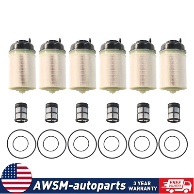 6x Fuel Filter For Detroit Diesel Freightliner DD13 DD16 DD15 A4700903151 PF9908 Foto 1 de 4