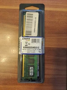 Kingston 512 MB DDR2/400 reg´d ECC Single Rx4 - KVR400D2S4R3/512 - Bild 1 von 1