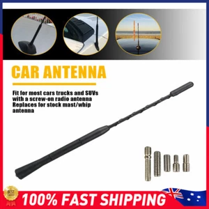 9" Aerial Black Short AM /FM Radio Signal Reception Antenna For Toyota Corolla - Picture 1 of 9