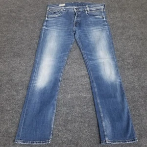 PEPE JEANS SPIKE JEANS Slim Fit Low Waist Slim Leg Size 36x32 Button Fly - Picture 1 of 14