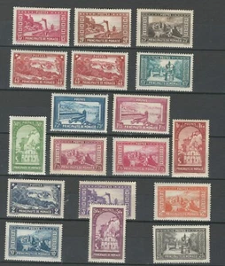 MONACO FRANCE COMPLETE MLH SET OF HISTORICAL PLACES STAMPS HCV XXX LOT (MON 150) - Picture 1 of 1