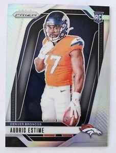 2024 Panini Prizm - AUDRIC ESTIME - Silver Prizm Variation #3 Rookie RC NFL - Bild 1 von 2