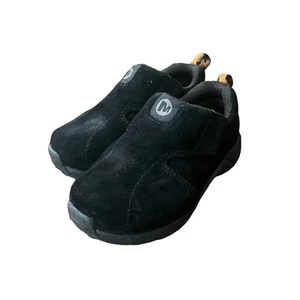 Merrell Jungle Moc Waterproof Shoes Kids Youth Black Slip On Outdoor Size 8 - Picture 1 of 12
