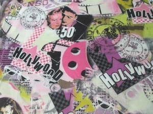Large piece of medium weight Jersey Fabric 160 x 350 cm, printed - Picture 1 of 6