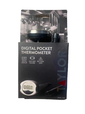 Taylor Pro Oval Digital Meat Thermometer: Stainless Steel, Instant Read - Image 1 of 4