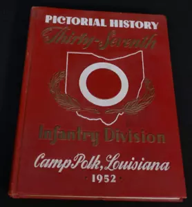 Bildgeschichte Siebenunddreißig Infanteriedivision Lager Polk Louisiana 1952 Buch - Bild 1 von 9