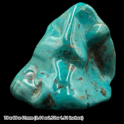 Large Turquoise Nugget Natural USA Arizona Nevada New Mexico High Grade - Image 1 of 2