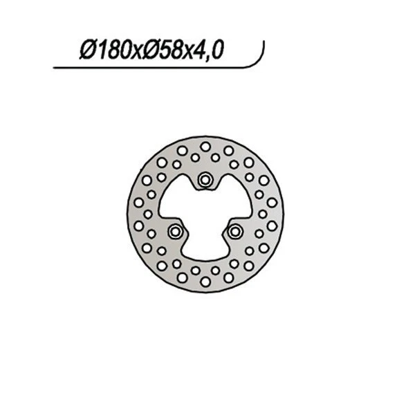 DISCO DE FRENO TRASERO KYMCO MXU / MXU R 300 2007 6591011#201 Foto 1 de 1