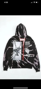 CIVIL REGIME X MARVEL “VENOM, WEB OF CHAOS” HOODIE SIZE L - Picture 1 of 2