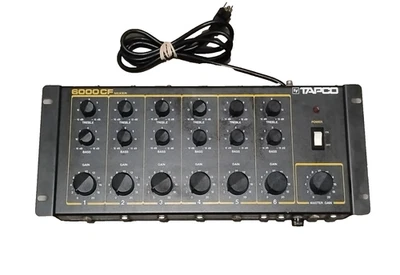 Vintage 1970's - Tapco 6000 CF Channel Mixer Bass & Treble Tones - Image 1 of 4
