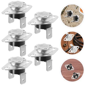  5 Pcs Thermostat for Home Dryer Thermal Fuse Heating Element Heaters Indoor - Picture 1 of 12