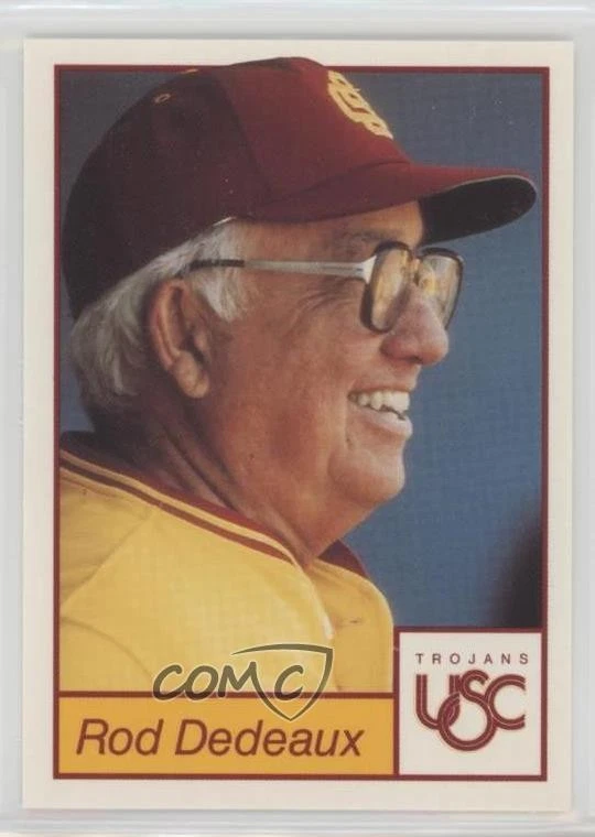 1991 Collegiate Classics USC Trojans All-Time Rod Dedeaux #74 - Image 1 of 2