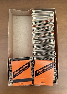Vintage Lot of 33 Full Matchbook Jäegermeister Matches Promo Item New York NY - Picture 1 of 8