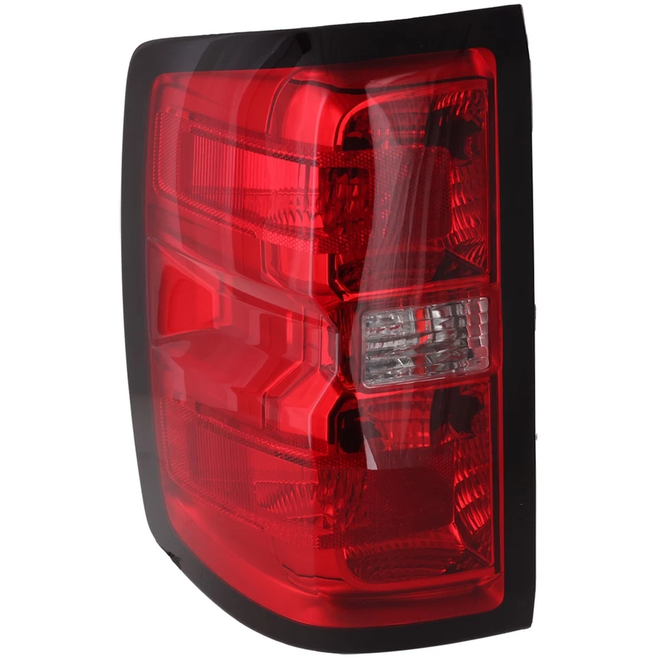 Lanterna traseira lateral esquerda compatível com Chevrolet Silverado 1500 2014-2015 halogênio com lâmpada - Imagem 1 de 1