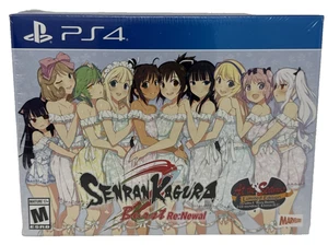 Senran Kagura Burst Re:Newal PS4 At the Seams Edition Sealed Collector's Box - Picture 1 of 6