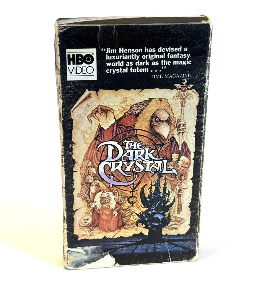 The Dark Crystal VHS Vintage 1982 Jim Henson Fantasy Film - HBO Video RARE Foto 1 de 4
