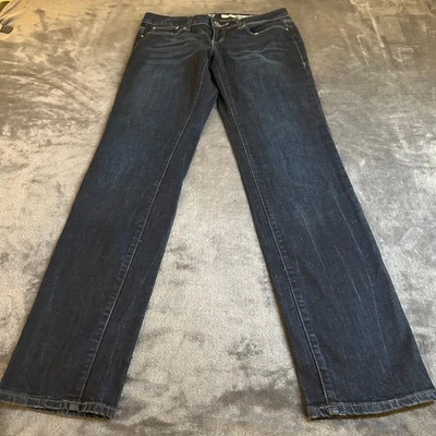 DKNY Jeans Mercer Skinny Jeans Blue Dark Wash Denim Pants Womens size 8 30x32" - Image 1 of 4