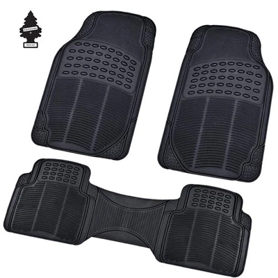 Juego de alfombrillas de goma de alta resistencia para Hyundai para todo tipo de clima ajuste delantero paquete  Foto 1 de 4