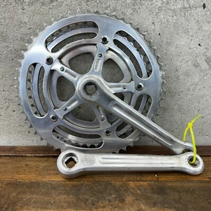Vintage Campagnolo Record TRIPLE Crank Set 170 mm 144 BCD Eroica Cranks Tour MTB - Picture 1 of 17