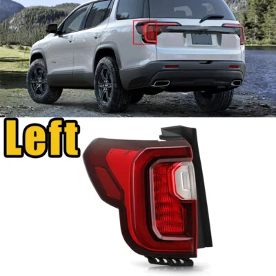 Left LED Tail Lights Brake Lamp For GMC Acadia Denali SL  SLE  SLT 2020-2023 - Image 1 of 4