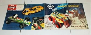 CATALOGO PATENT GAMA MECHANIK Giocattoli modellini auto latta KATALOG anni 60 - Foto 1 di 3