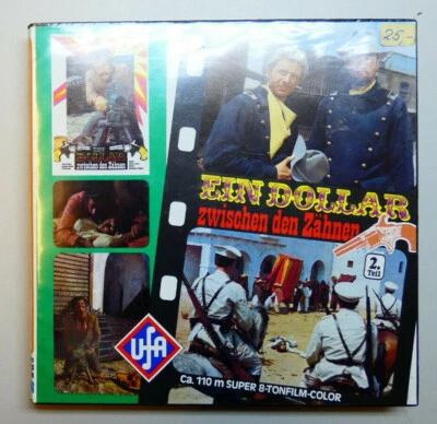 Super 8 Film Ein Dollar zwischen den Zähnen 2.Teil Ton Film Color  H-20842 - Bild 1 von 4