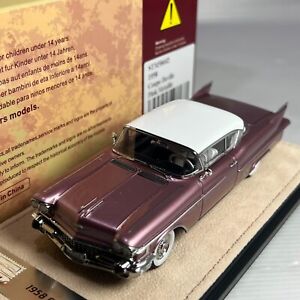 1/43 GLM Stamp Cadillac Coupe Deville Pink Metallic 1958 STM58602
