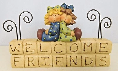 Добро пожаловать друзья - новый резиновый блок с парой друзей-Blossom ведро #26638 - Изображение 1 из 4