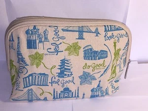 Origin Feel Good- Live Good-Do Good Makeup Cosmetic Travel bag - Picture 1 of 4