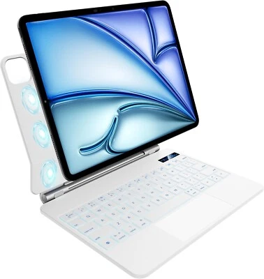 Keyboard Case for iPad 10th Generation 10.9-inch 2022, 7 Colour Backlit - Image 1 of 4