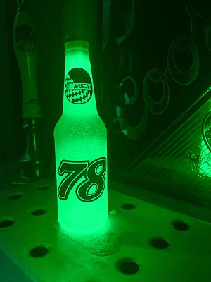 NASCAR #78 Martin Truex Jr Car Racing Bottle 12oz Beer Bottle Light LED Man Cave - Image 1 of 3
