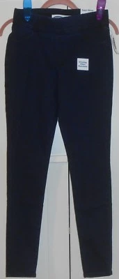 JEGGINGS MUJER ANTIGUOS AZUL MARINO LAVADO OSCURO SÚPER AJUSTADOS - TALLA 0 Foto 1 de 2