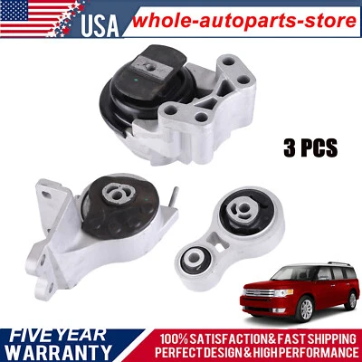 Motor & Trans Mount Set For Ford Flex Lincoln MKS Mercury Sable 5425 5342 5429 - Image 1 of 4