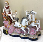 Porcelain Masterpiece - Mythological Scene with Man, Child and Horses