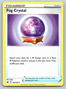 Nebelkristall 140/198 ungewöhnliche abschreckende Herrschaft Pokémon-Karte - Neuwertig fast neuwertig - Bild 1 von 2