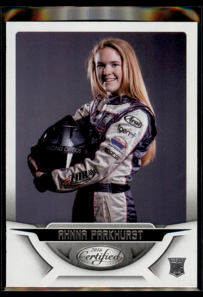 2016 Panini Certified Racing NASCAR Base Set #96 Ahnna Parkhurst RC Qty - Image 1 of 2