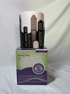 Scentsy Warmer "Downtown" Wrap Only - Retired Discontinued with box 2010 - Picture 1 of 2