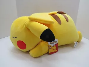NUEVO Peluche Pokemon 18” Jumbo Sleeping Pikachu Nuevo Con Etiquetas (E1B644C) - Imagen 1 de 10