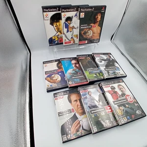 World Soccer Winning Eleven 05 - 10 Lot of 9  PS2 PlayStation 2 Japan Complete - Picture 1 of 6