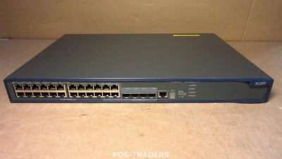 3COM 3CRS48G-24-Switch 4800G 24-Port. 24 10/100/1000 Mbps ports 91 HP JD007A - Image 1 of 4