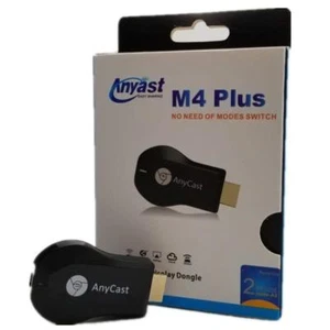 2025 AnyCast M4 Plus Wireless Display Receiver Wifi Dongle Airplay Miracast DLNA - Afbeelding 1 van 5