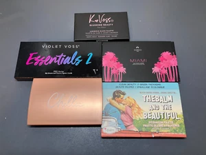 5 piece Lot Mixed Brand Eye Shadow / blush / highlight palette Lot - Picture 1 of 6