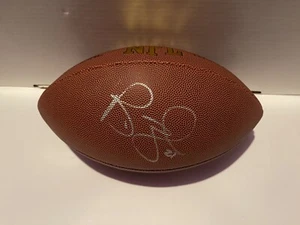 Philadelphia Eagles BOBBY TAYLOR Signed NFL Football - Picture 1 of 1
