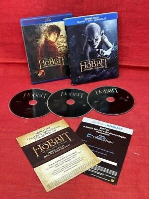 The Hobbit - An Unexpected Journey Blu-Ray DVD 2 Disc with Lenticular Slipcover - Image 1 of 4