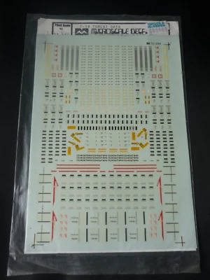 F-14 Tomcat  - Microscale Decal Sheet - Image 1 of 3