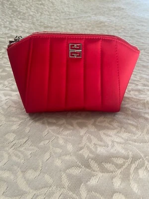 Mujer DamasNUEVO GIVECHY Perfumes Edición Limitada ROJO Bolsa de Maquillaje Bolsa de Cosméticos Foto 1 de 3
