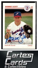 Donnie Scott 1991 Line Drive AAA #271 Nashville Sounds TTM/IP Signed Autographed
