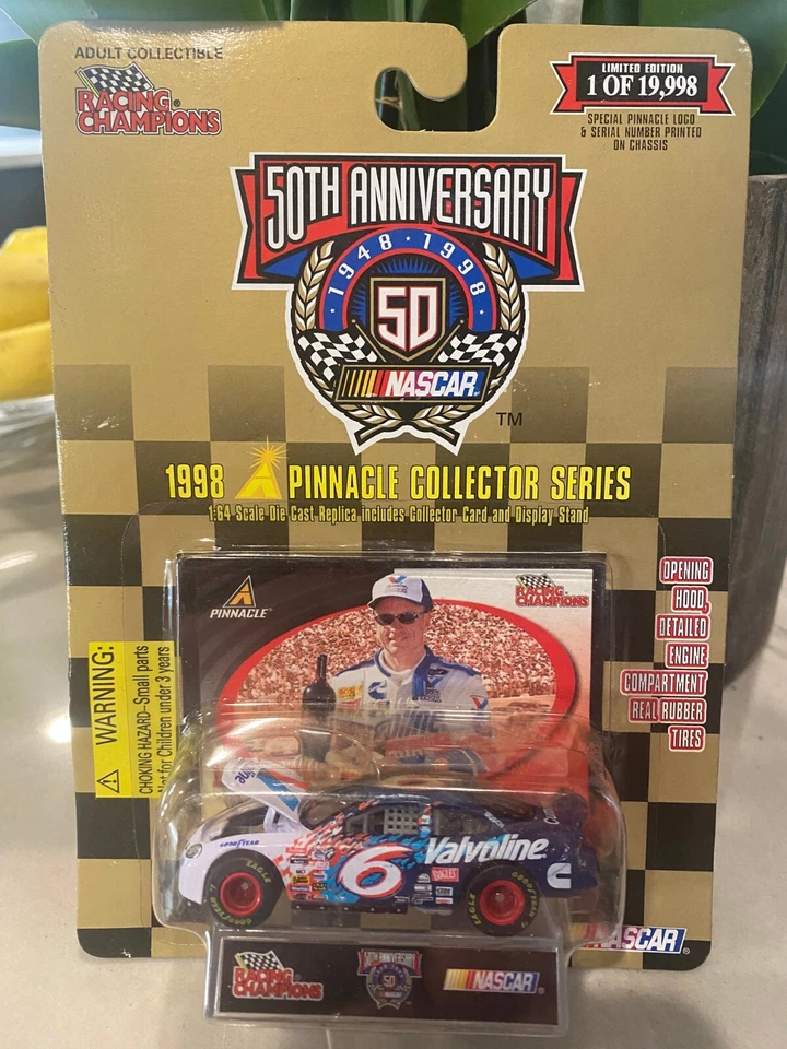 Racing Champions 50th Anniversario 1998 1/64 Pinnacle Collettore #6 Mark Martin - Immagine 1 di 1
